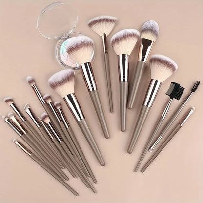 Professional Makeup Brush Set, Cosmetic Brush Set, Includes Foundation Brush, Eyelash Brush, Brow Brush, Eyeshadow Brush, Christmas Halloween Thanksgiving Gift, Makeup Blending Brushes, Makeup Brushes Kit